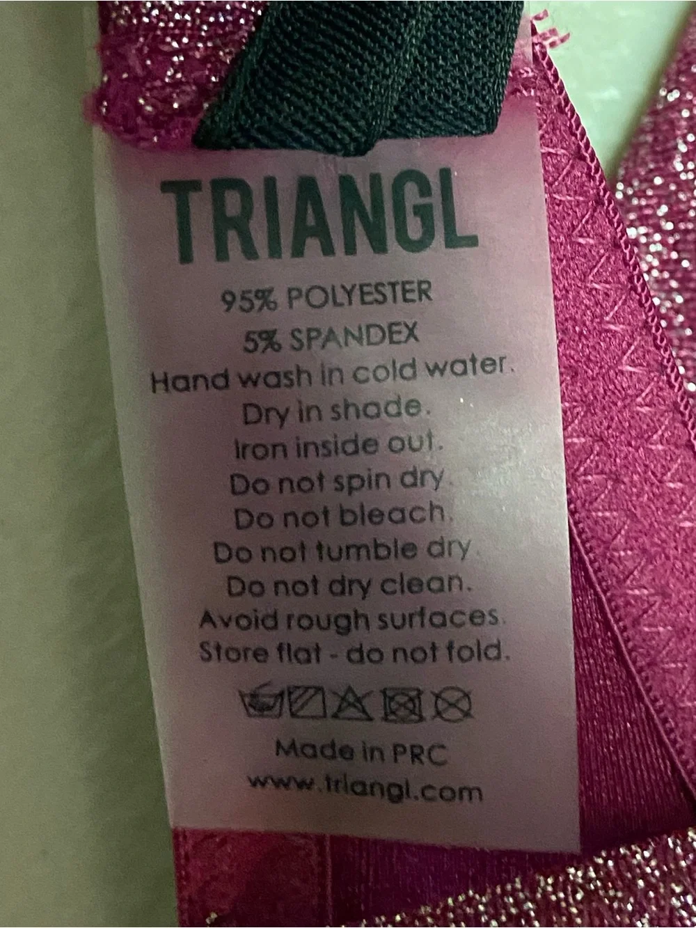 triangl swimwear Mica Bikini top